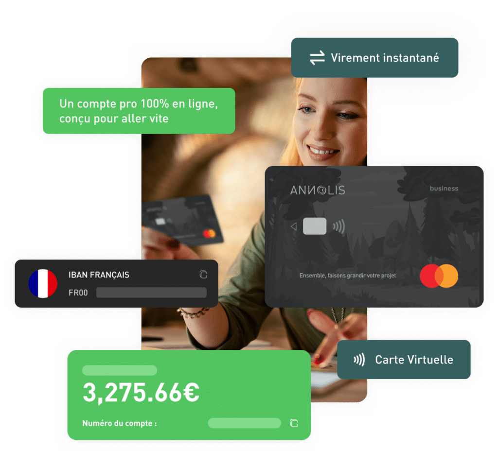 Compte professionnel carte mastercard
