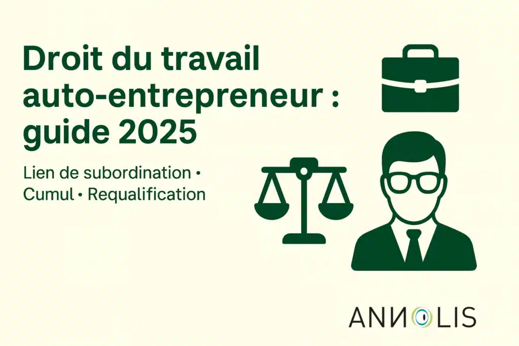 droit du travail auto-entrepreneur